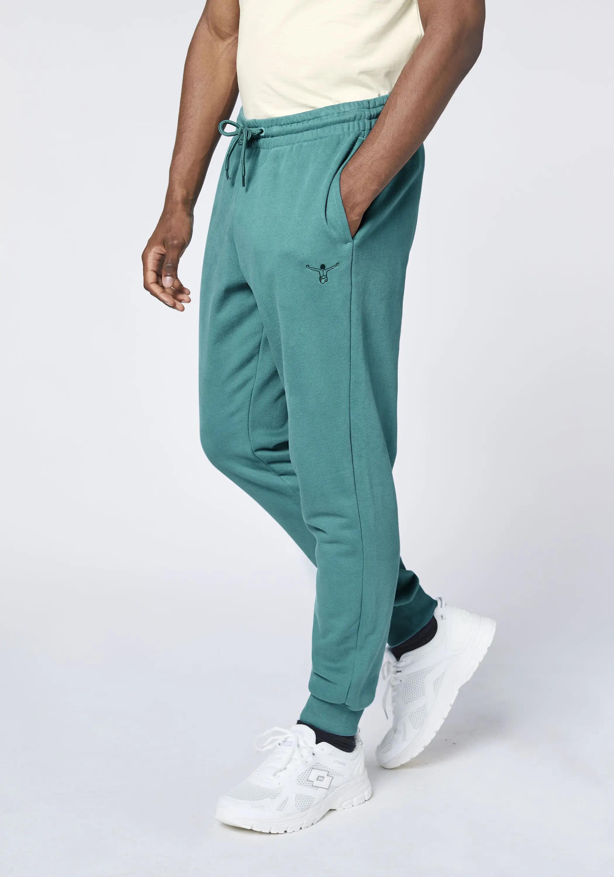 Sweathose in unifarbenen Design 3/7