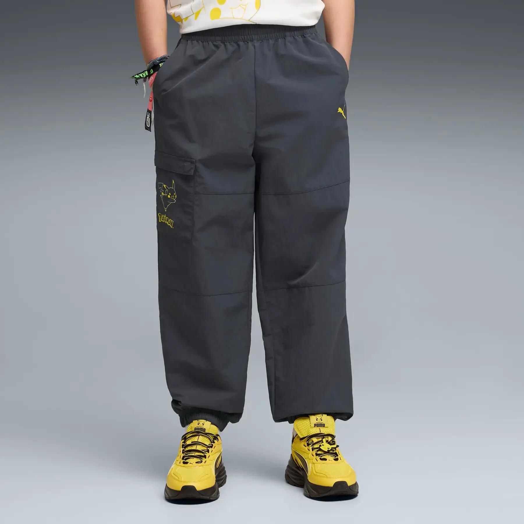 Pantaloni da jogging con tasche cargo per bambini Puma x Pokemon 2/5