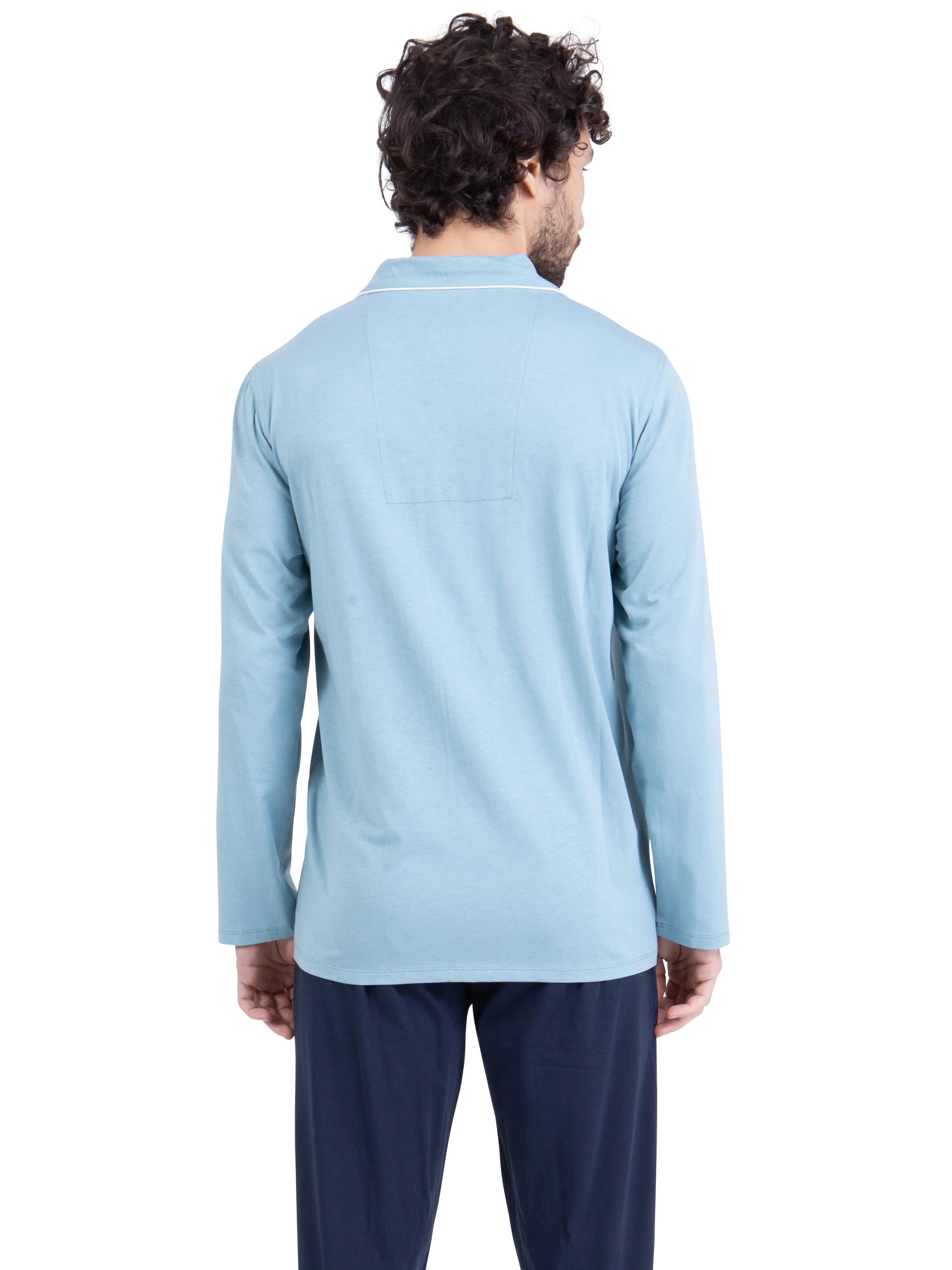 Pyjama long ouvert homme Chic 2/6