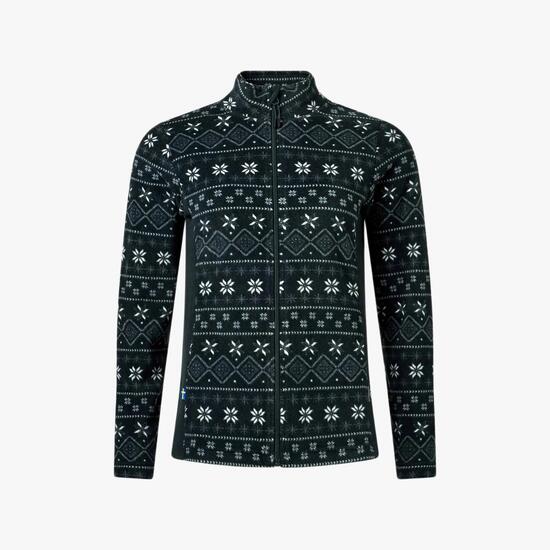 Bluza Polarowa Rozpinana Wędrówki Kobieta Idre Oddychający