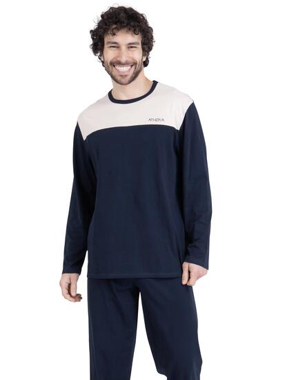 Pyjama long homme Ecopack Construction