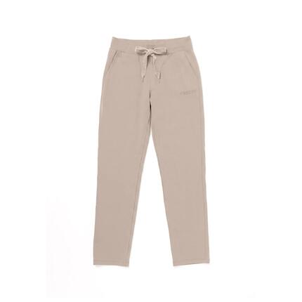 Pantalon de sport pour femmes, clous sur les poches et logo