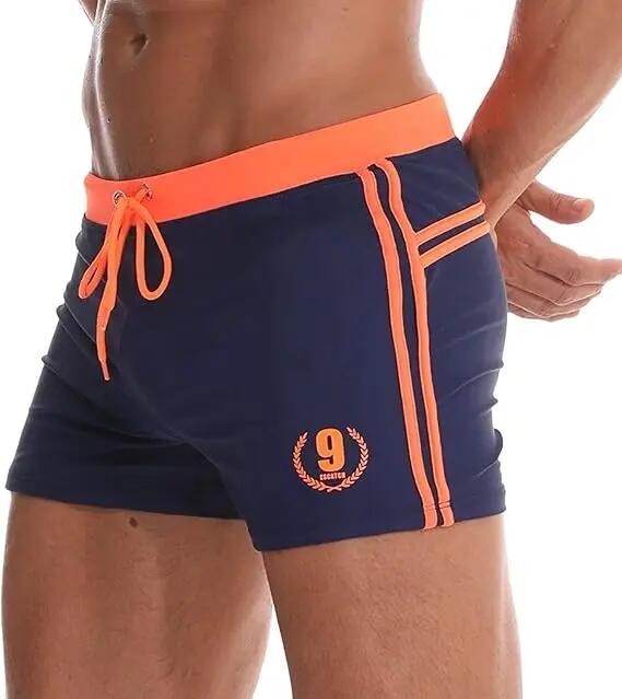 Maillot de Bain Homme Boxer S-XL Doublure avec Cordon de Serrage Réglable 1/6