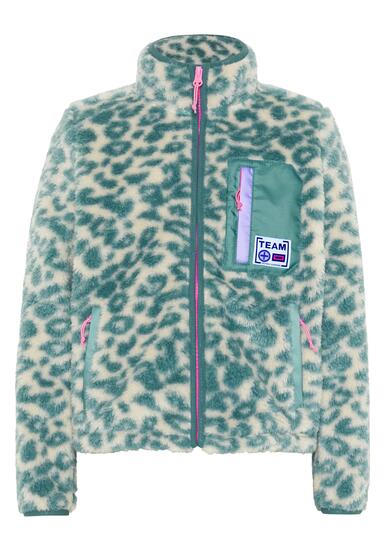 Jacke aus weichem Sherpa