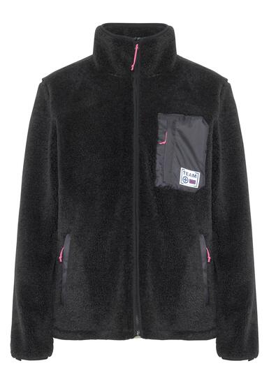 Jacke aus weichem Sherpa