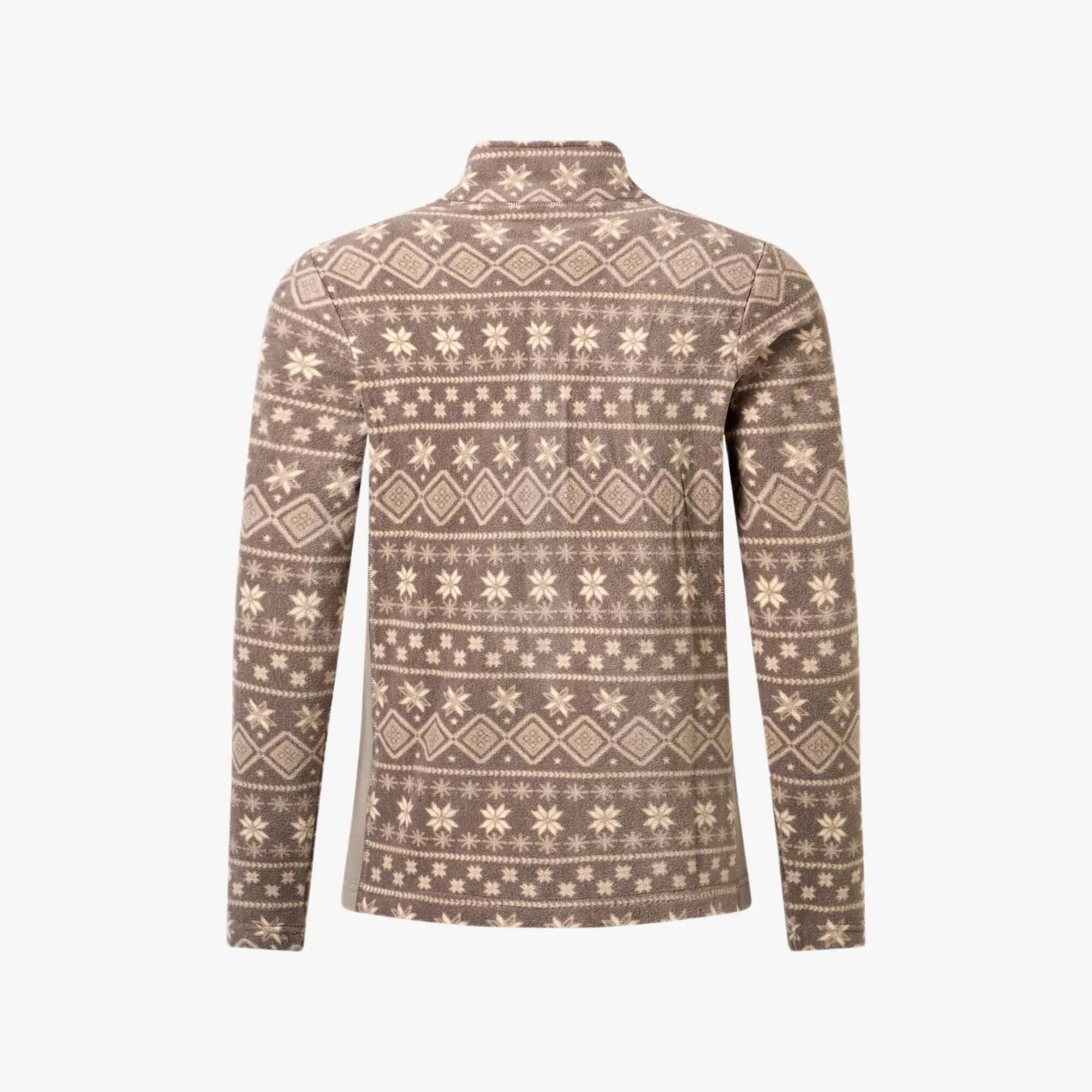 Bluza Polarowa Rozpinana Wędrówki Kobieta Idre Oddychający 2/3