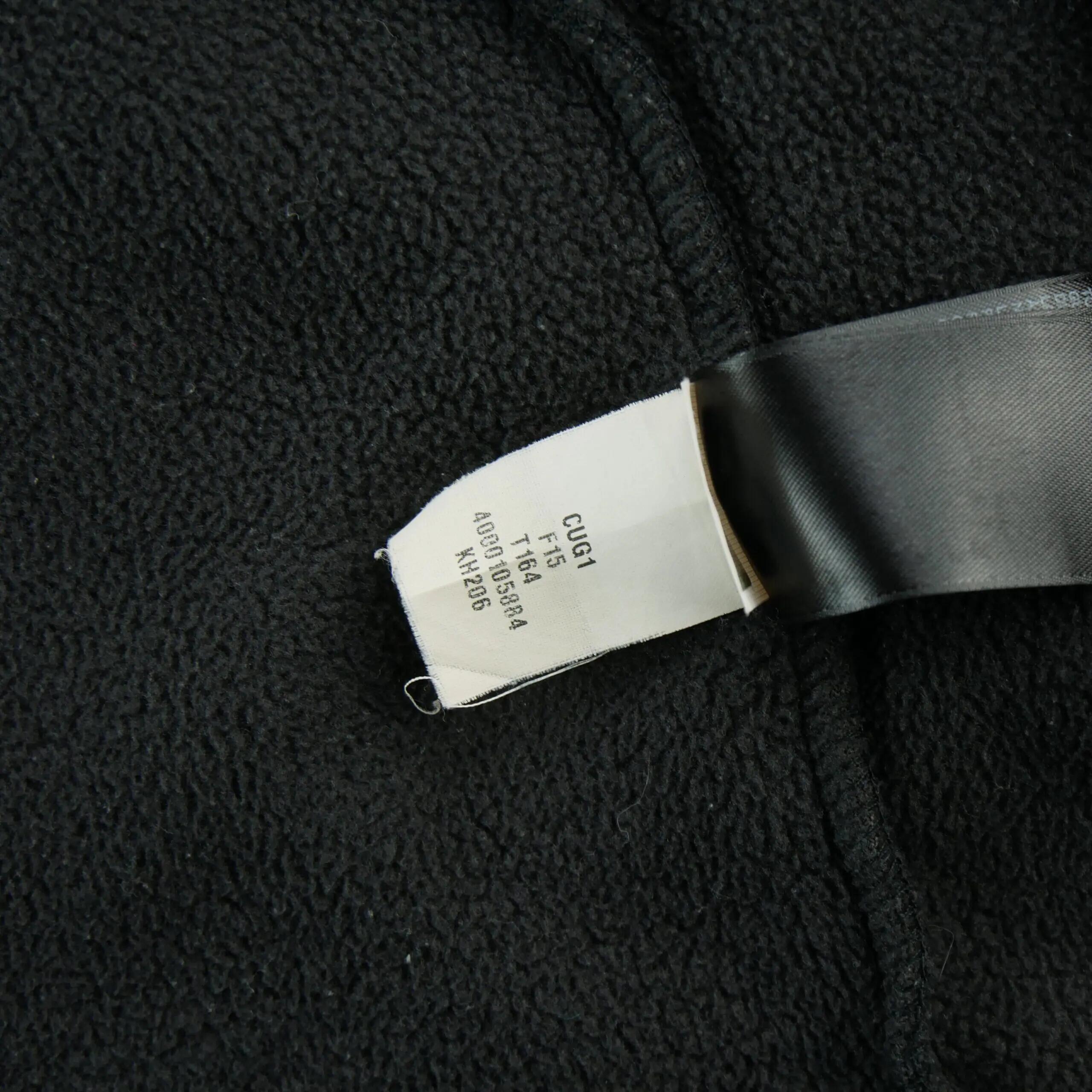 Second hand - Giacca in pile Uomo Nero - Stato molto buono 8/9