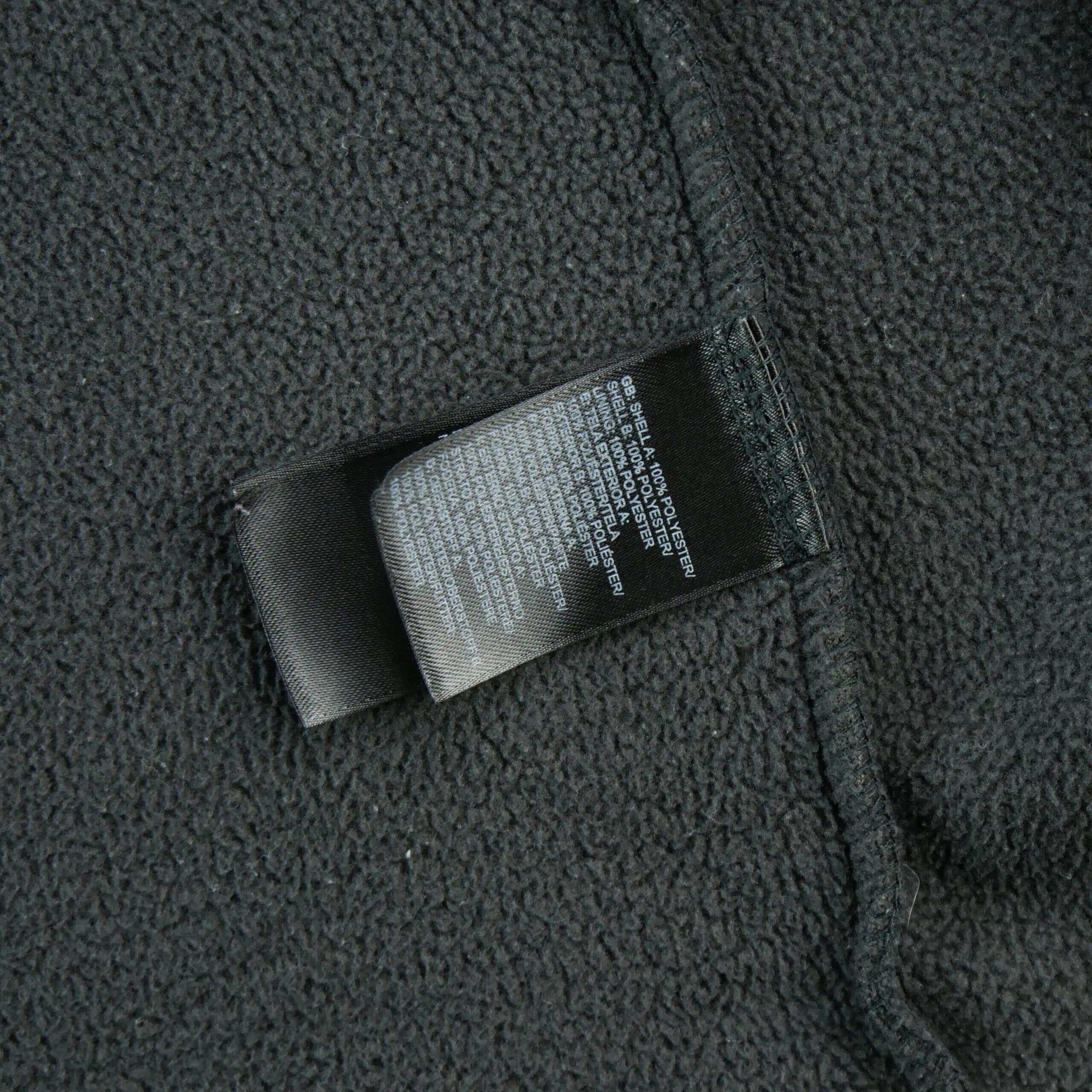 Second hand - Giacca in pile Uomo Nero - Stato molto buono 7/9