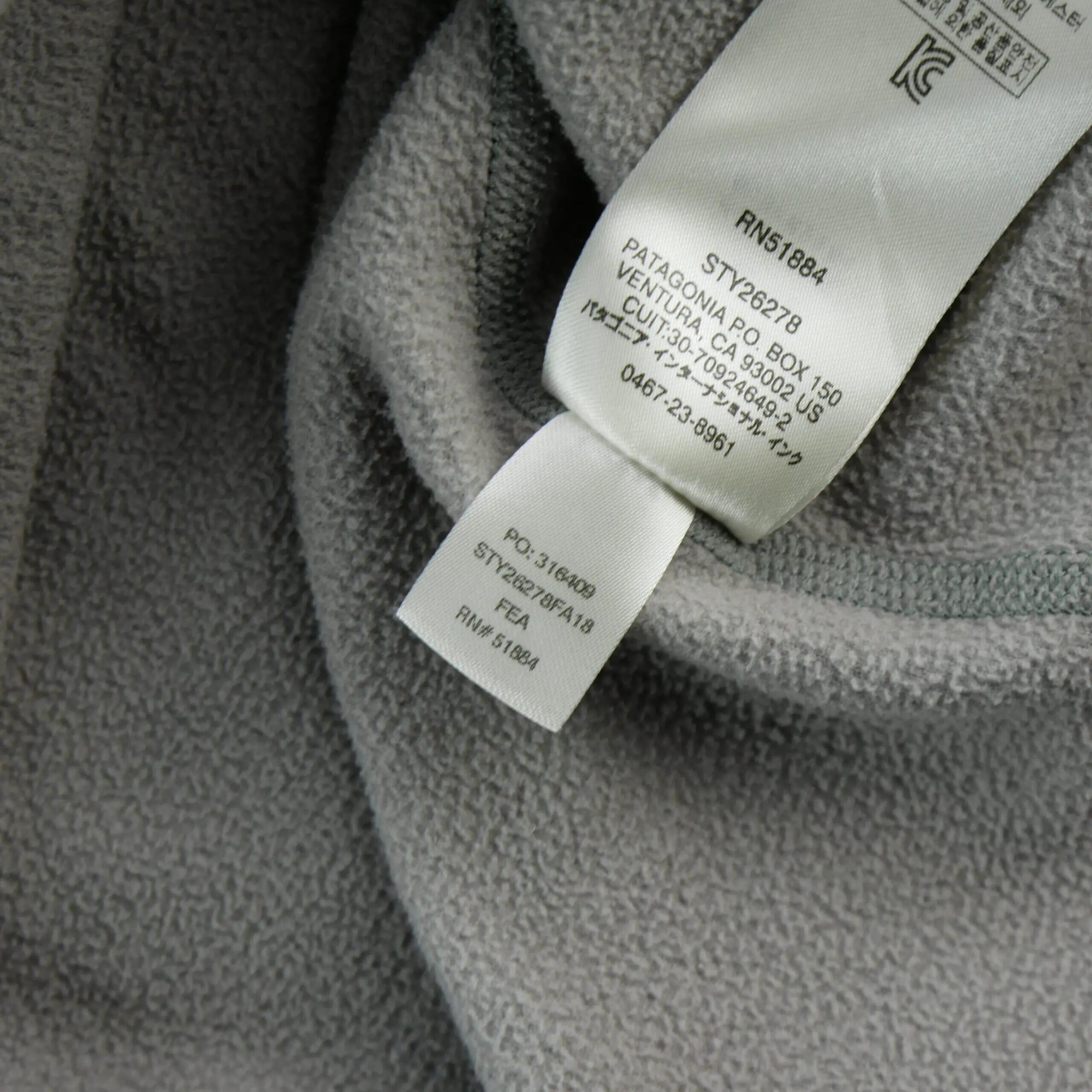 Tweedehands - Dames Micro D fleecevest grijs - Zeer goede staat 9/9