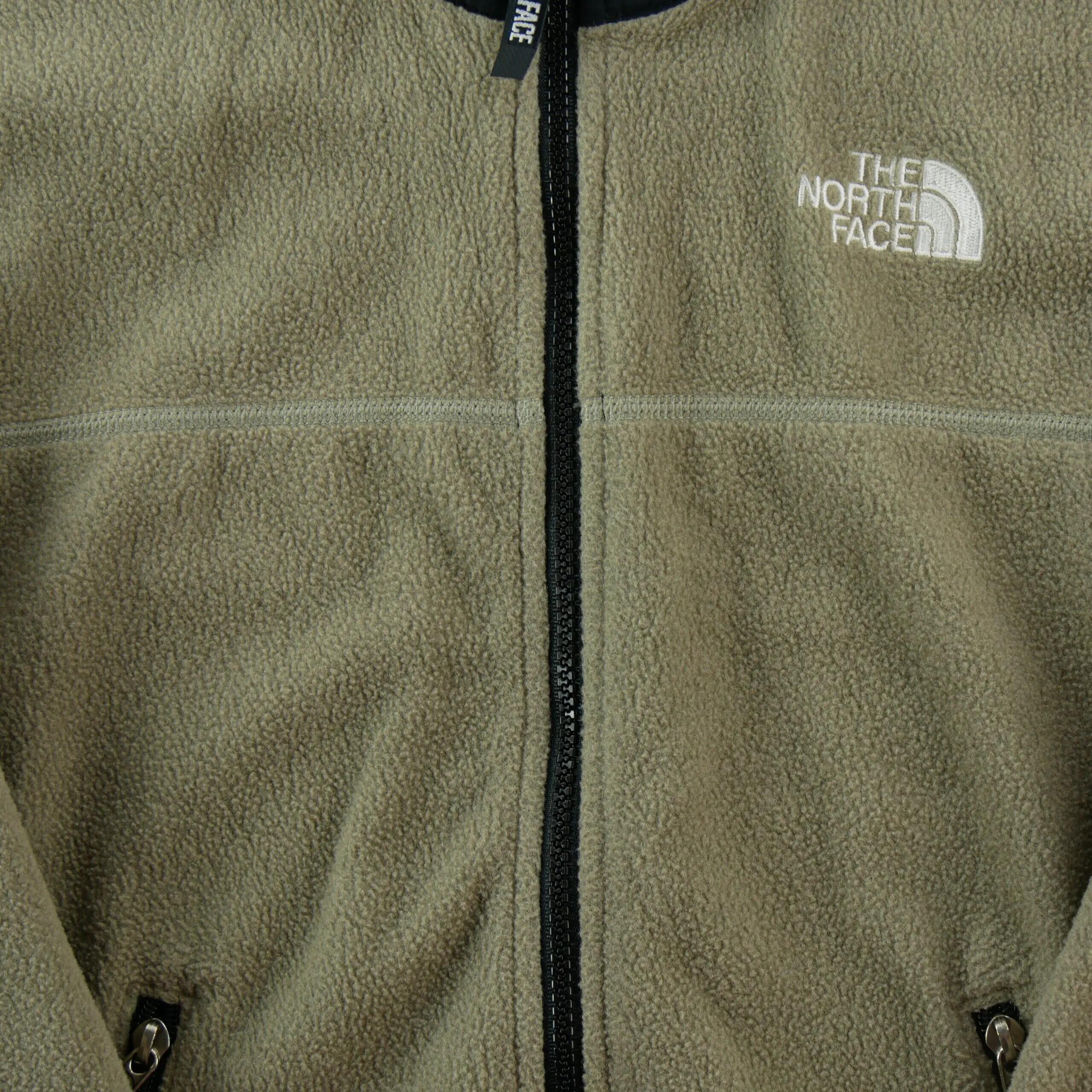 Refurbished - Fleecejacke für Damen Y2K Kaki - In sehr gutem Zustand 4/6