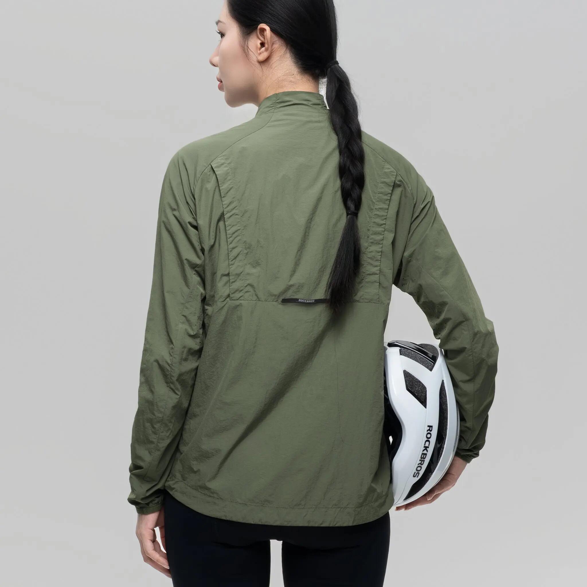 Veste coupe-vent vélo légère respirante ROCKBROS 2/3