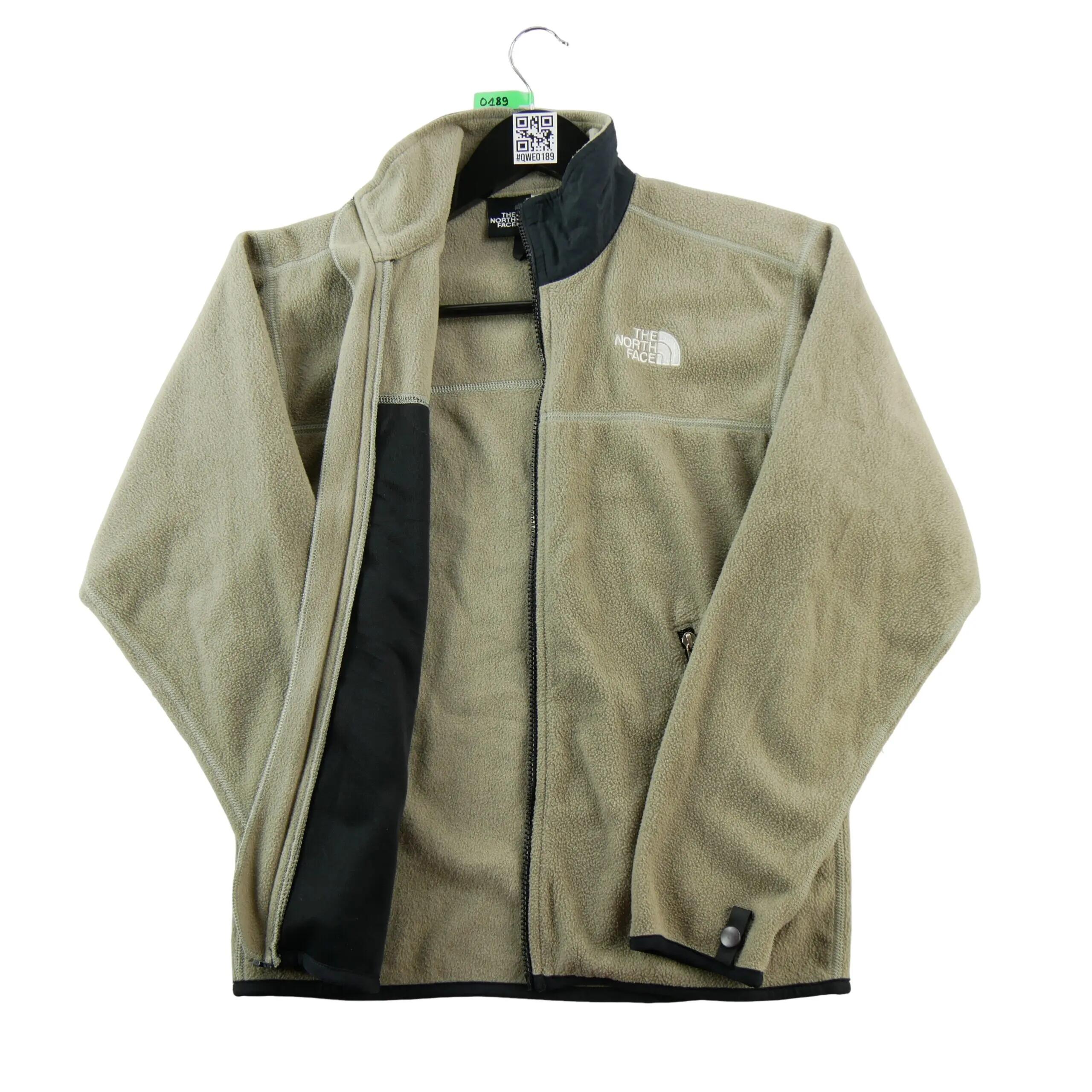 Refurbished - Fleecejacke für Damen Y2K Kaki - In sehr gutem Zustand 3/6