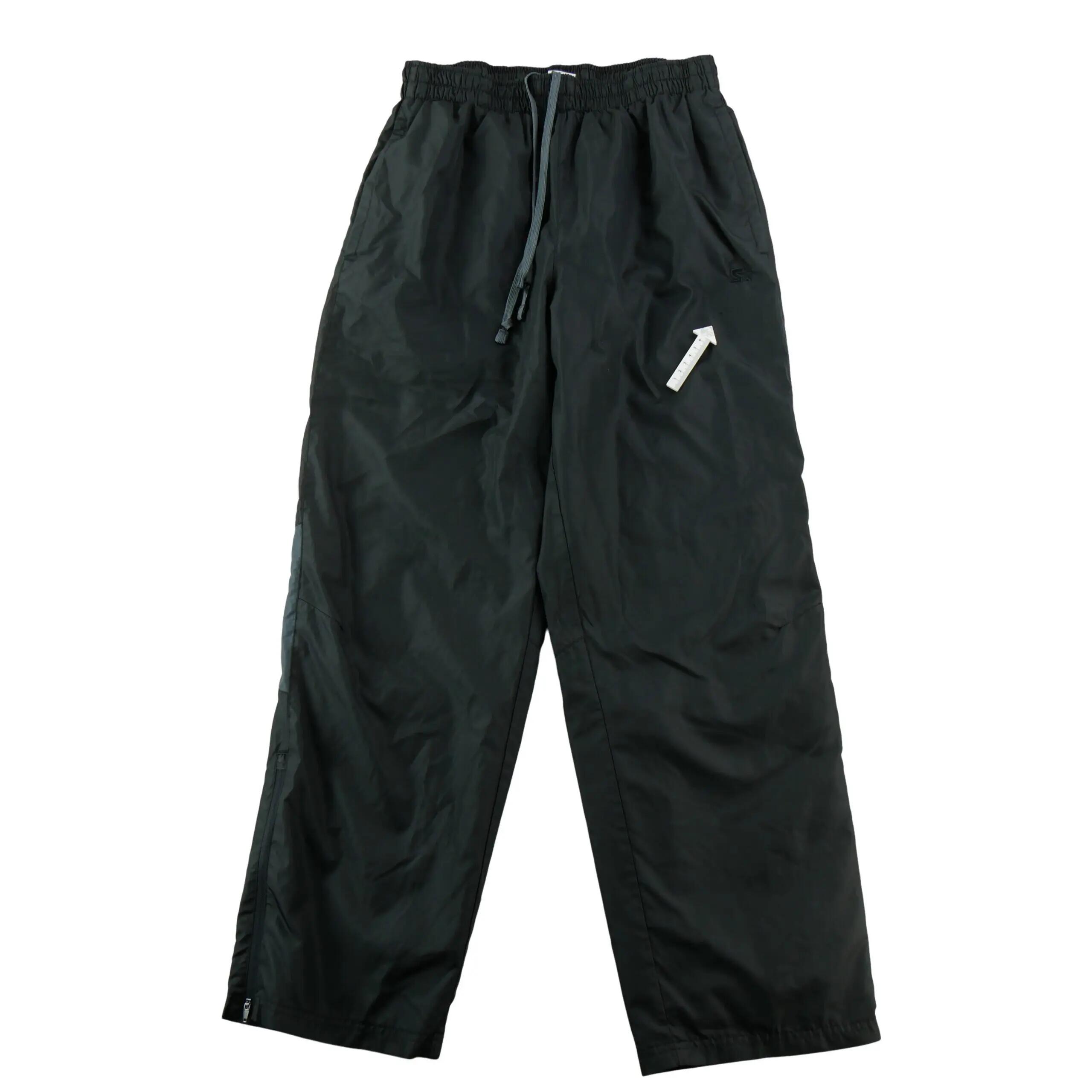 Segunda vida - Calça Jogging Masculina Forro de Malha Preta - Em bom estado 5/9