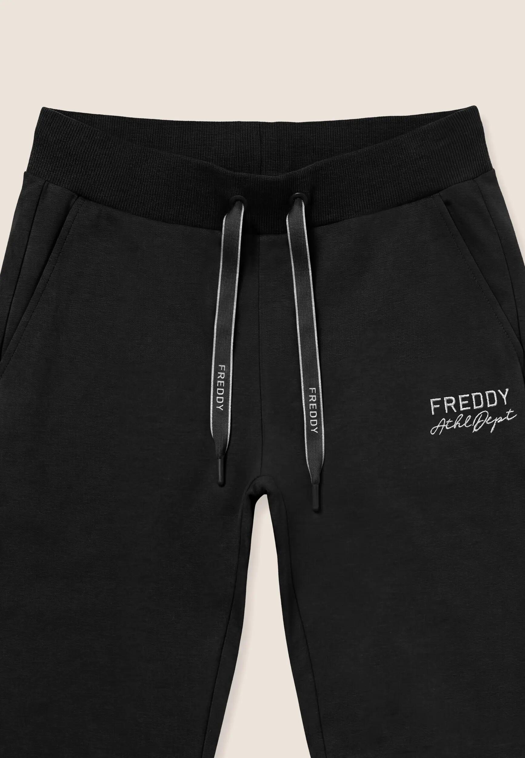 Pantaloni Sportivi Donna in Felpa, Regular Fit, Fondo Dritto 3/3