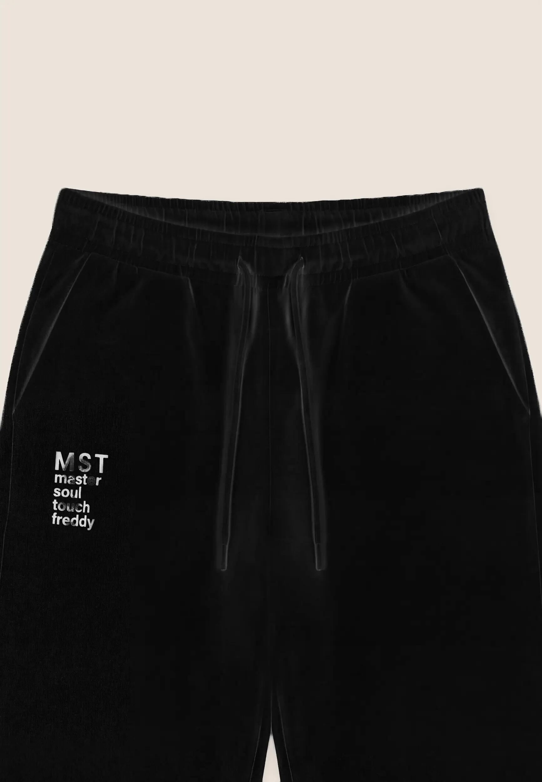 Pantalon de sport confortable en molleton avec bas élastiqué 3/3