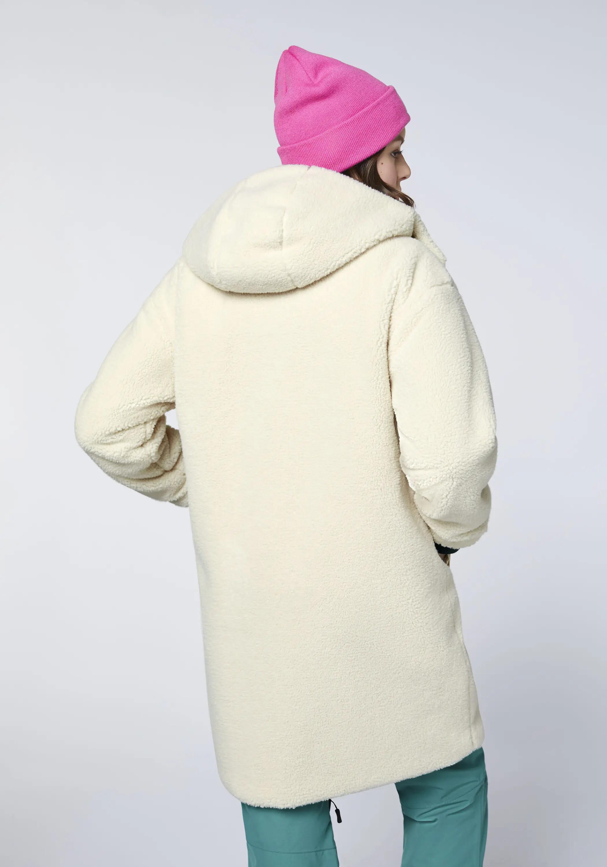 Mantel aus weichem Sherpa 5/8