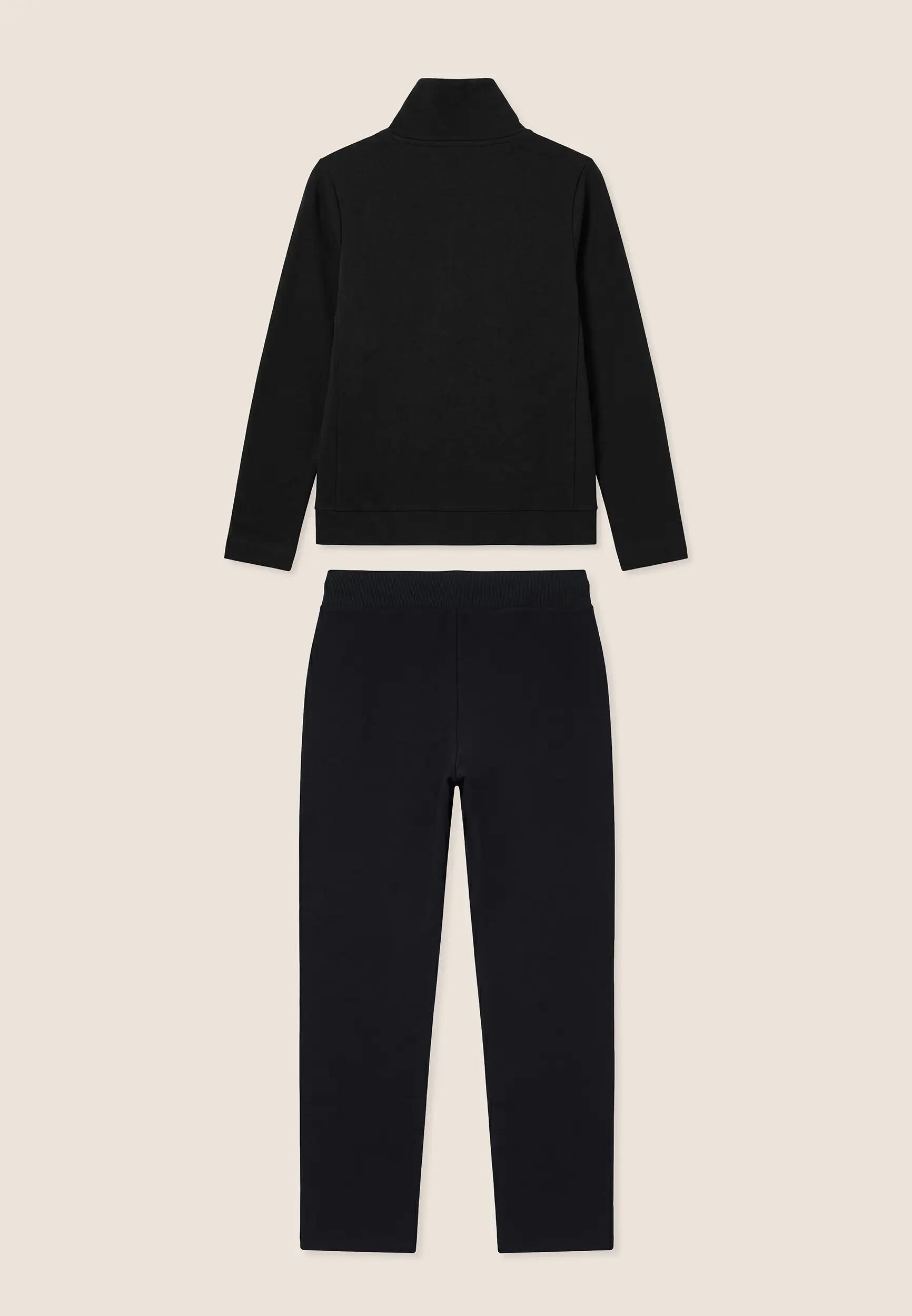 Survêtement de sport pour femmes avec fermeture zippée, col montant et détails e 2/3