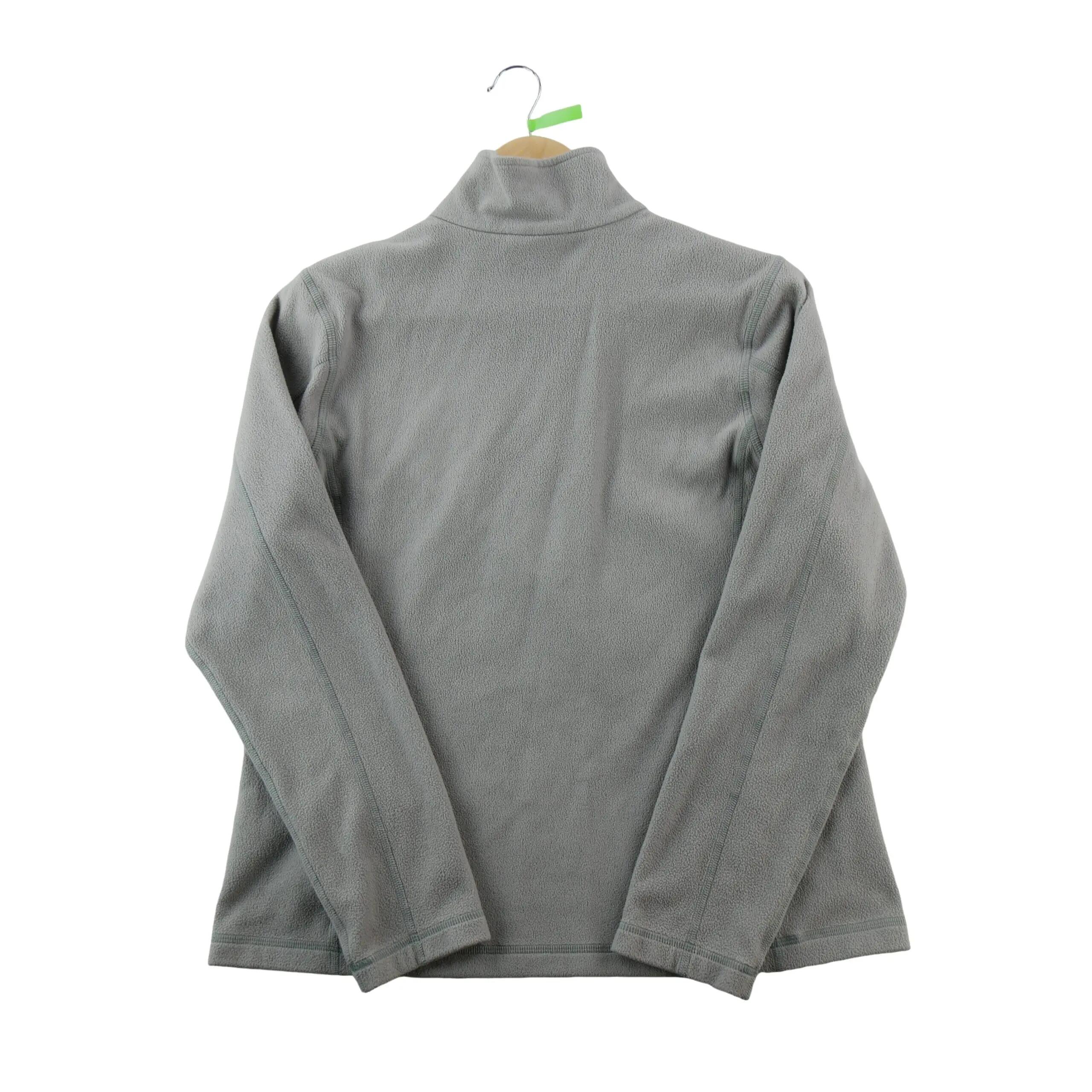 Tweedehands - Dames Micro D fleecevest grijs - Zeer goede staat 3/9