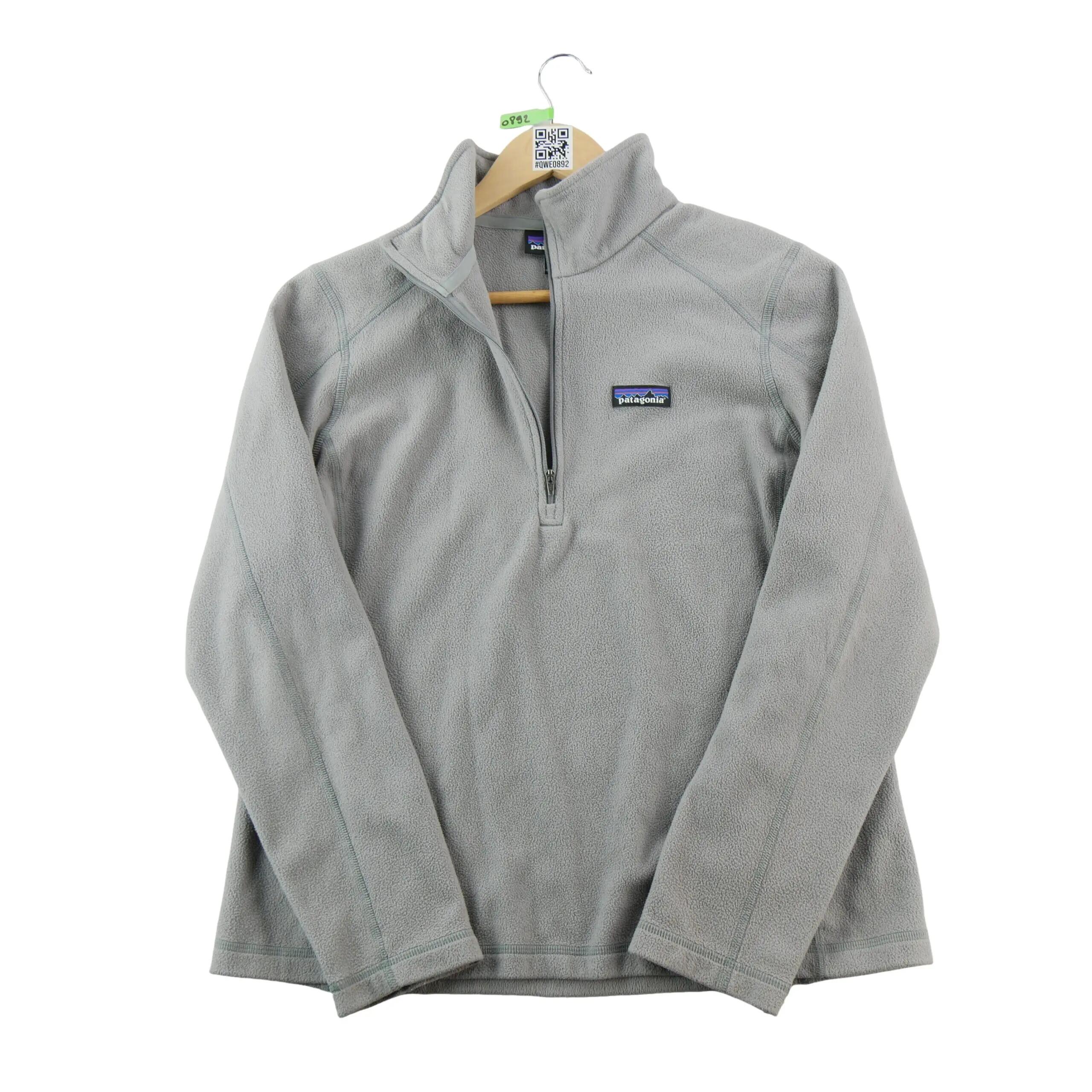 Tweedehands - Dames Micro D fleecevest grijs - Zeer goede staat 2/9