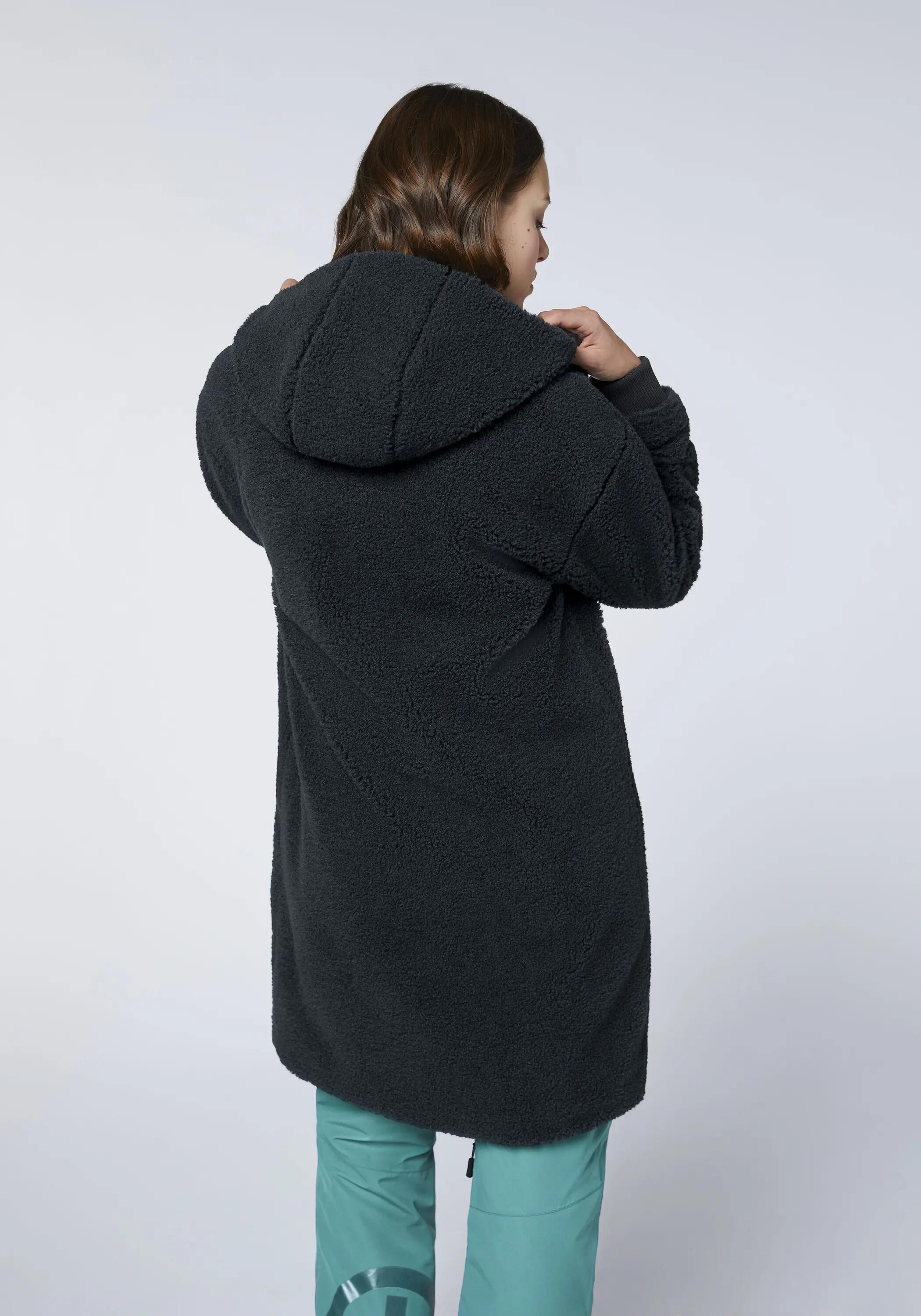 Mantel aus weichem Sherpa 5/8