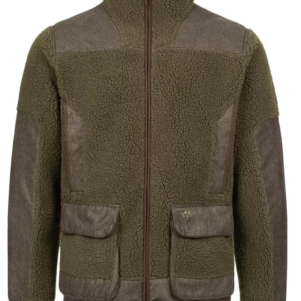 Яке Blaser Sherpa Fleece тъмно кафяво