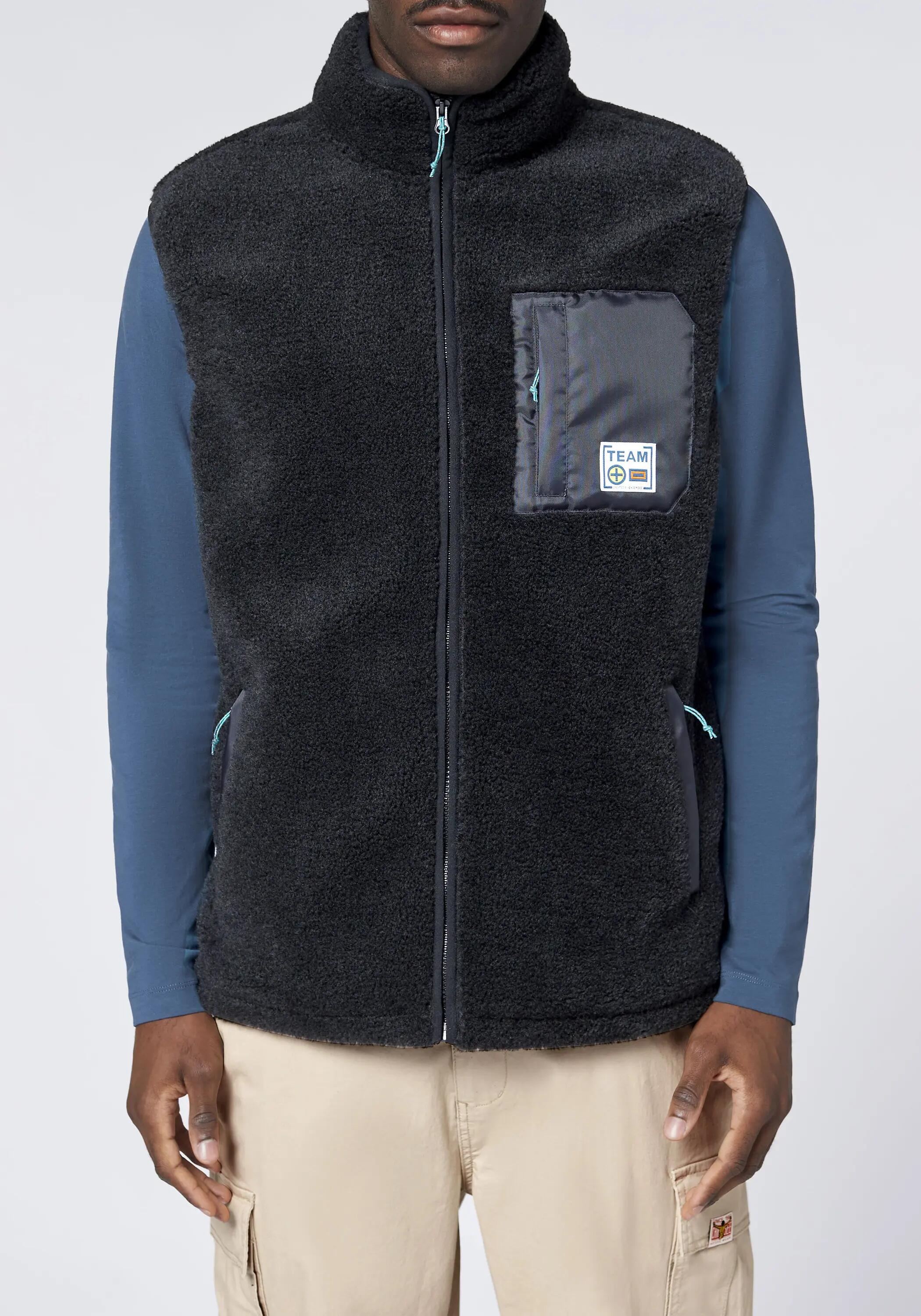 Weste aus weichem Sherpa 7/7