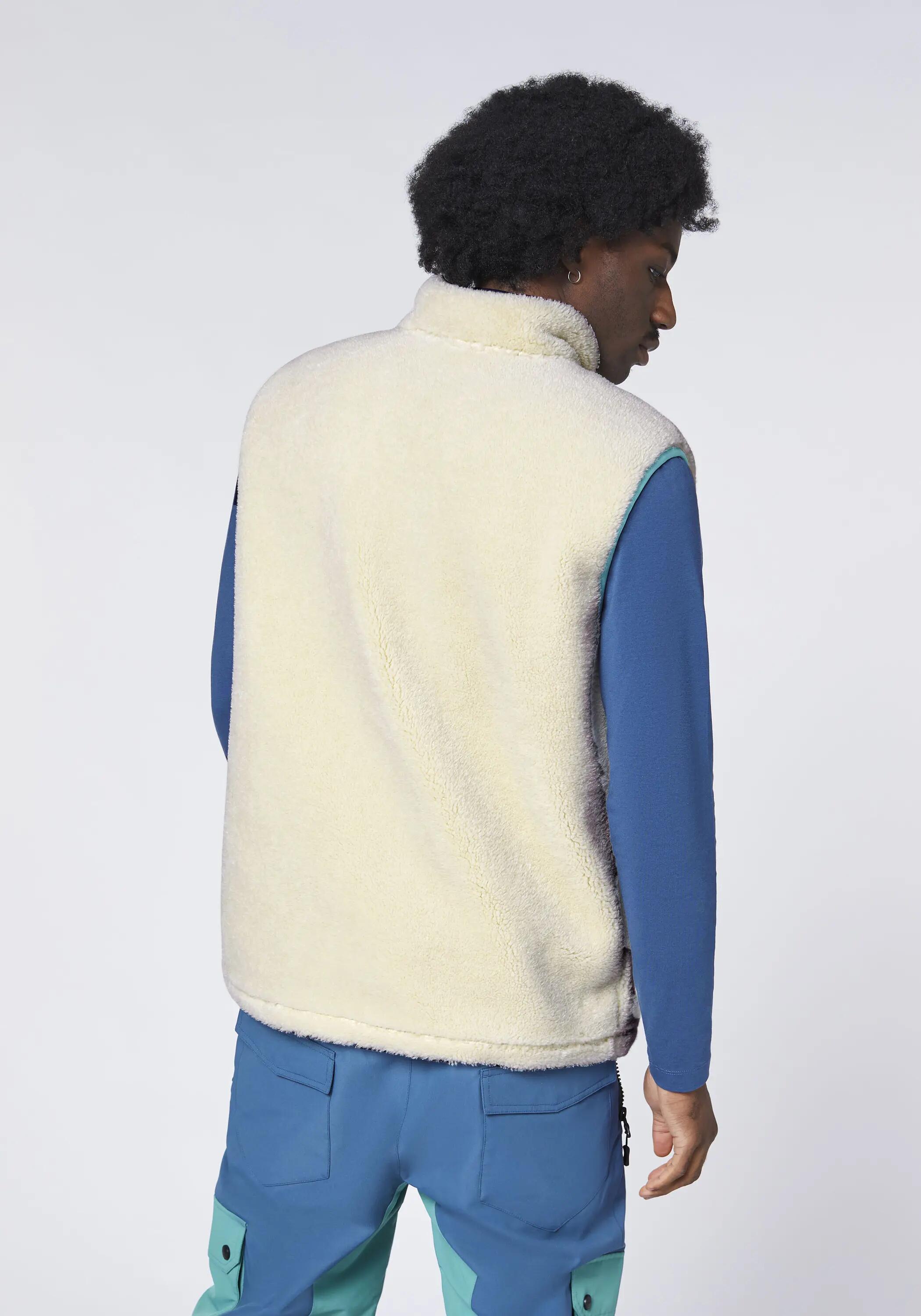 Weste aus weichem Sherpa 4/7
