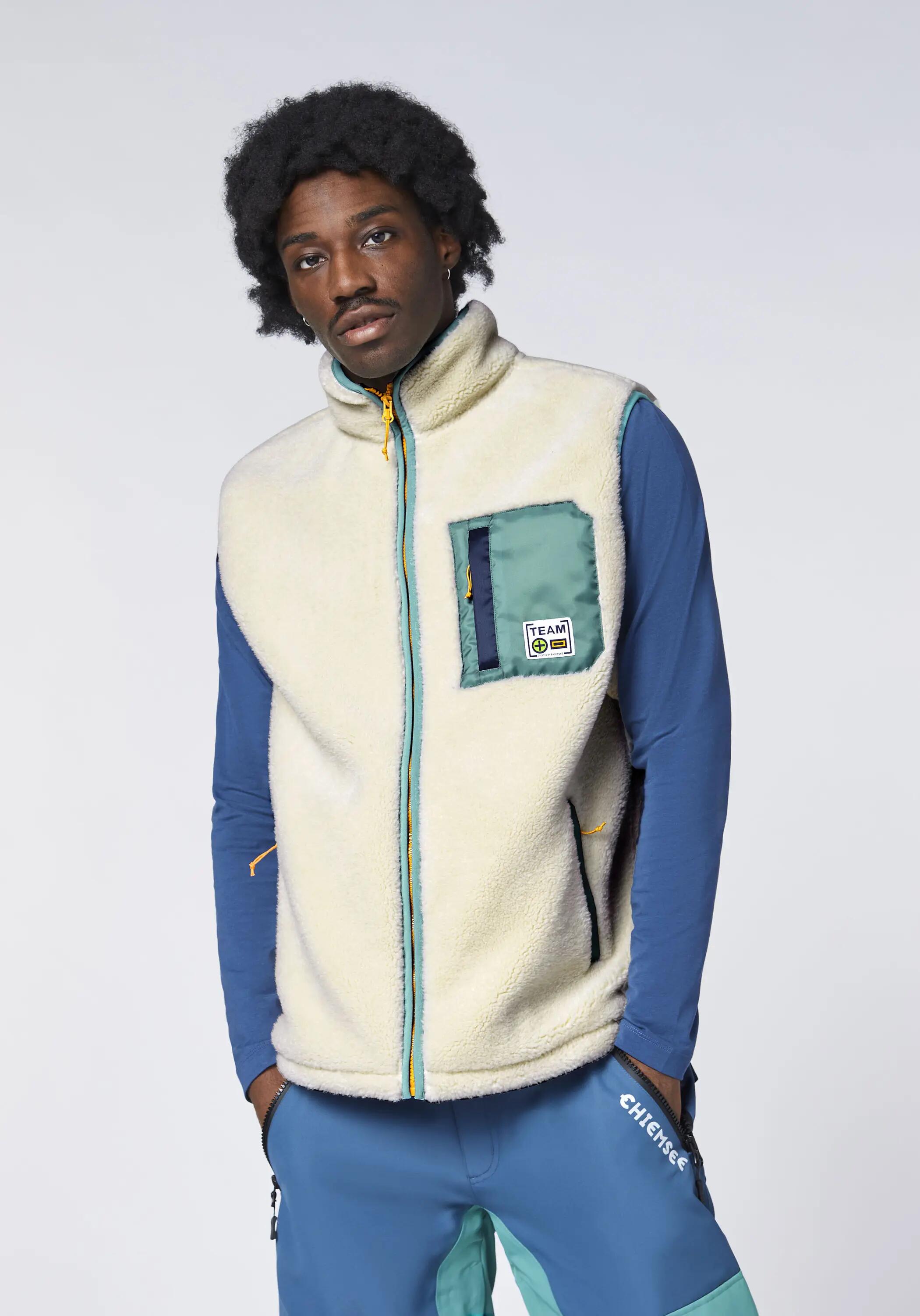 Weste aus weichem Sherpa 3/7