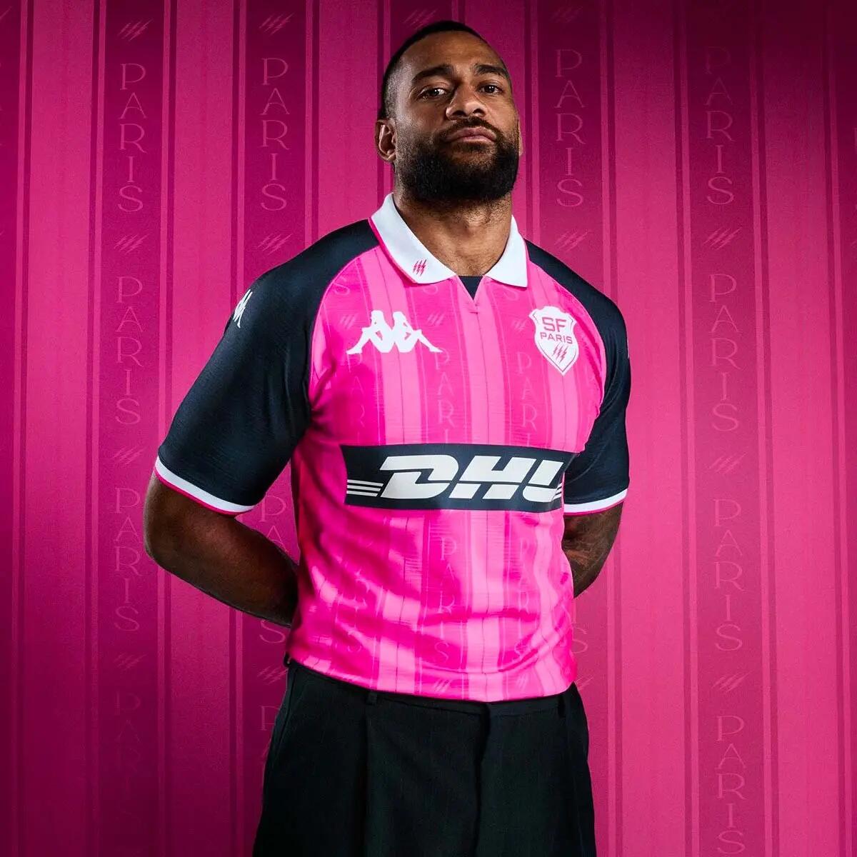 Camiseta Réplica Local Stade Français Paris Kombat 2026/2027 4/6