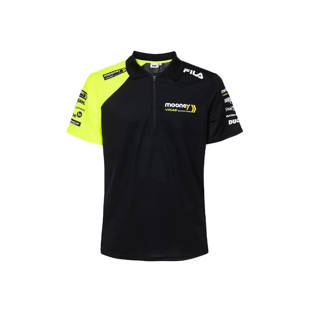 Polo VR46 Replica Mooney Racing Team Homme Noir S 1/1