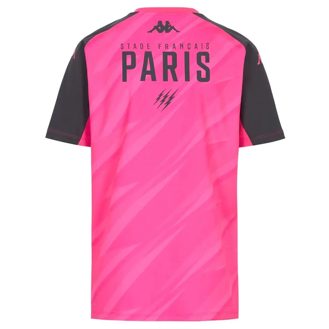 Kappa Bemi Stade Français Paris 2026/2027 T-shirt Pink 2/3