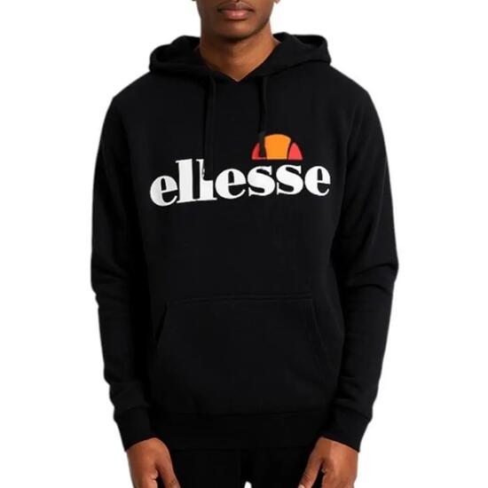 Sweat à Capuche Noir Homme Ellesse SOP23652A