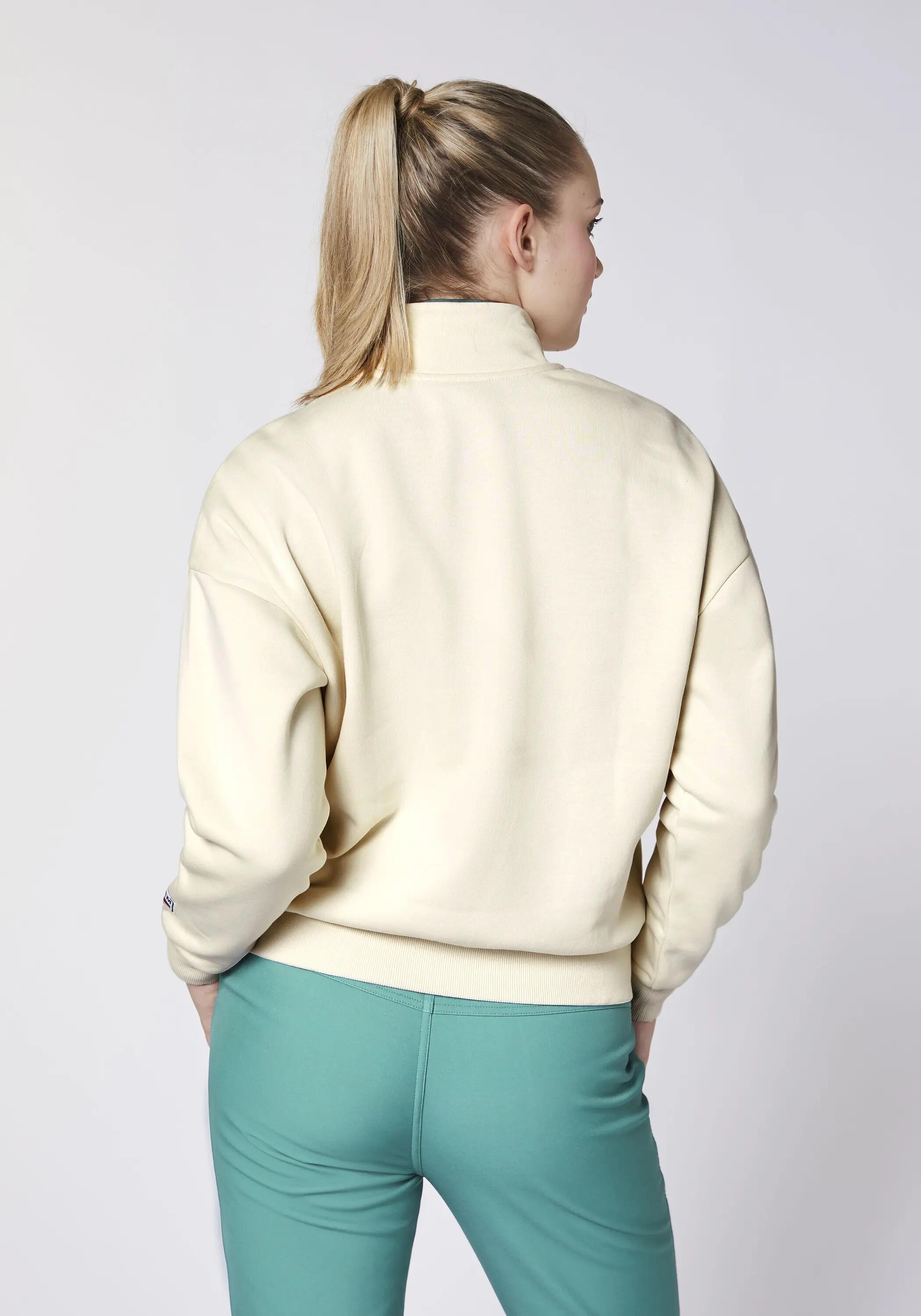 Sweatshirt mit 3D-Stickerei 4/7