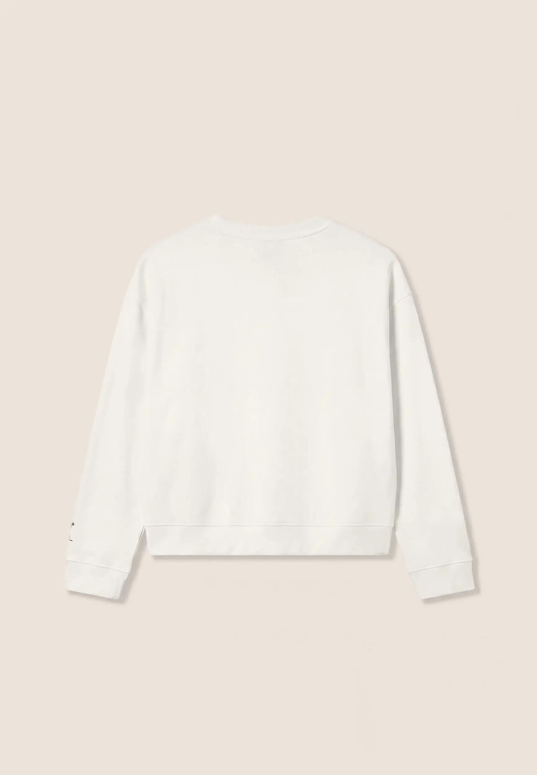 Sweat-shirt coupe courte extra-large pour femmes avec imprimé maxi 2/3