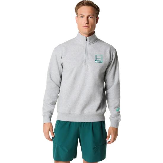 Sweatshirt half zip Asics Core Graphic