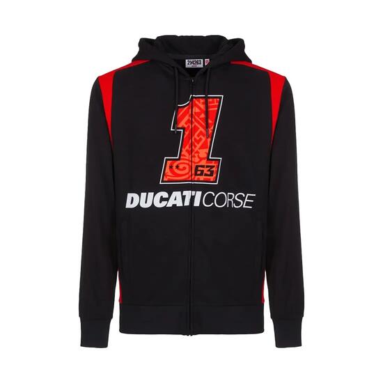 Sweat-shirt VR46 Pecco Homme Noir XL