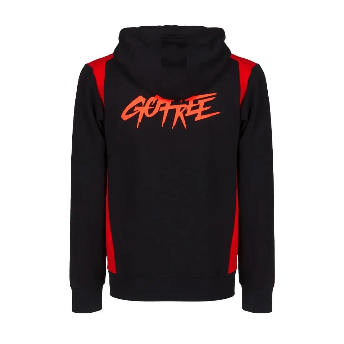 Sweater VR46 BAGNAIA - Ducati Dual Line Heren Zwart S 3/5