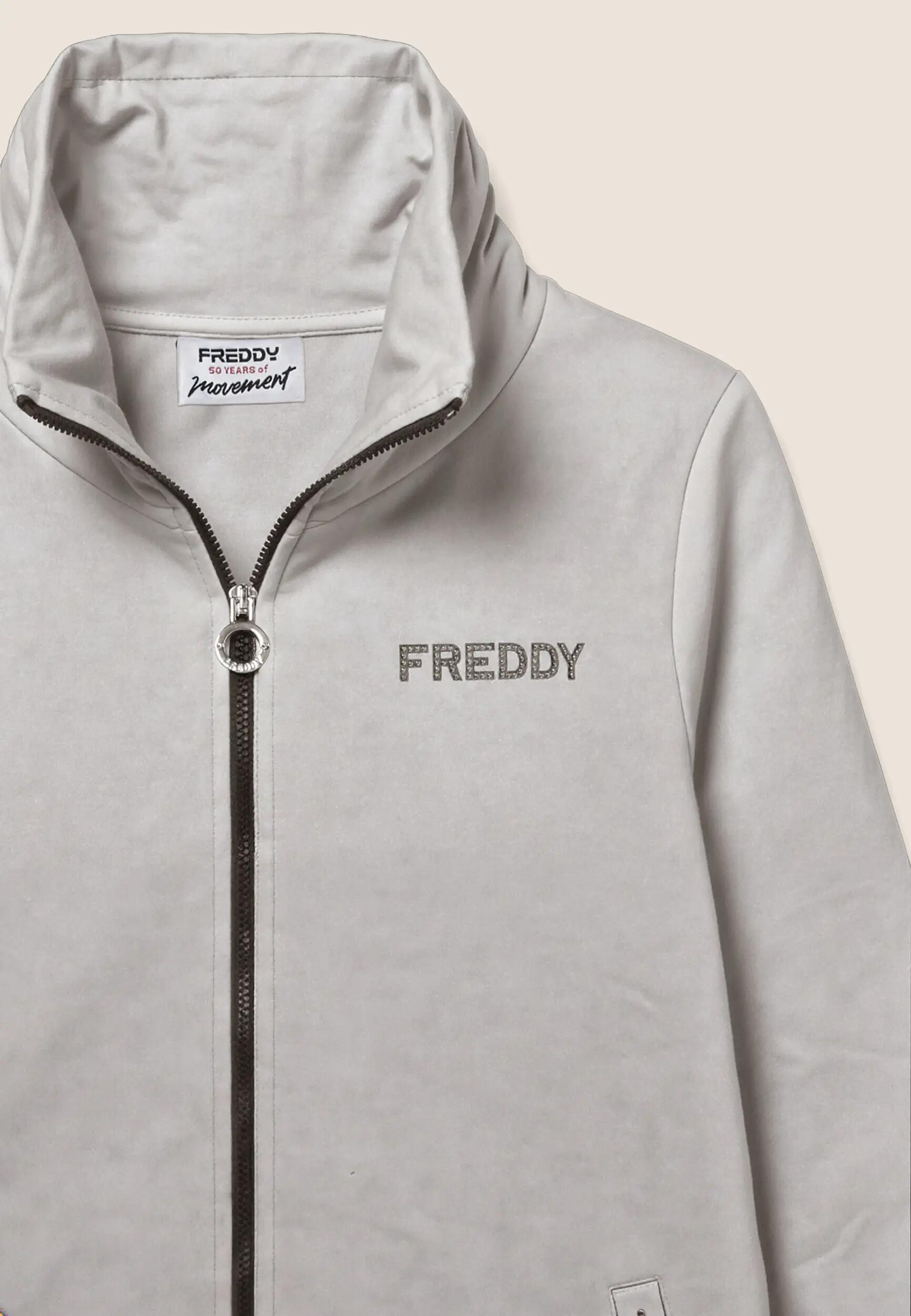 Sweat-shirt coupe classique pour femmes, avec fermeture zippée et col montant fr 3/3