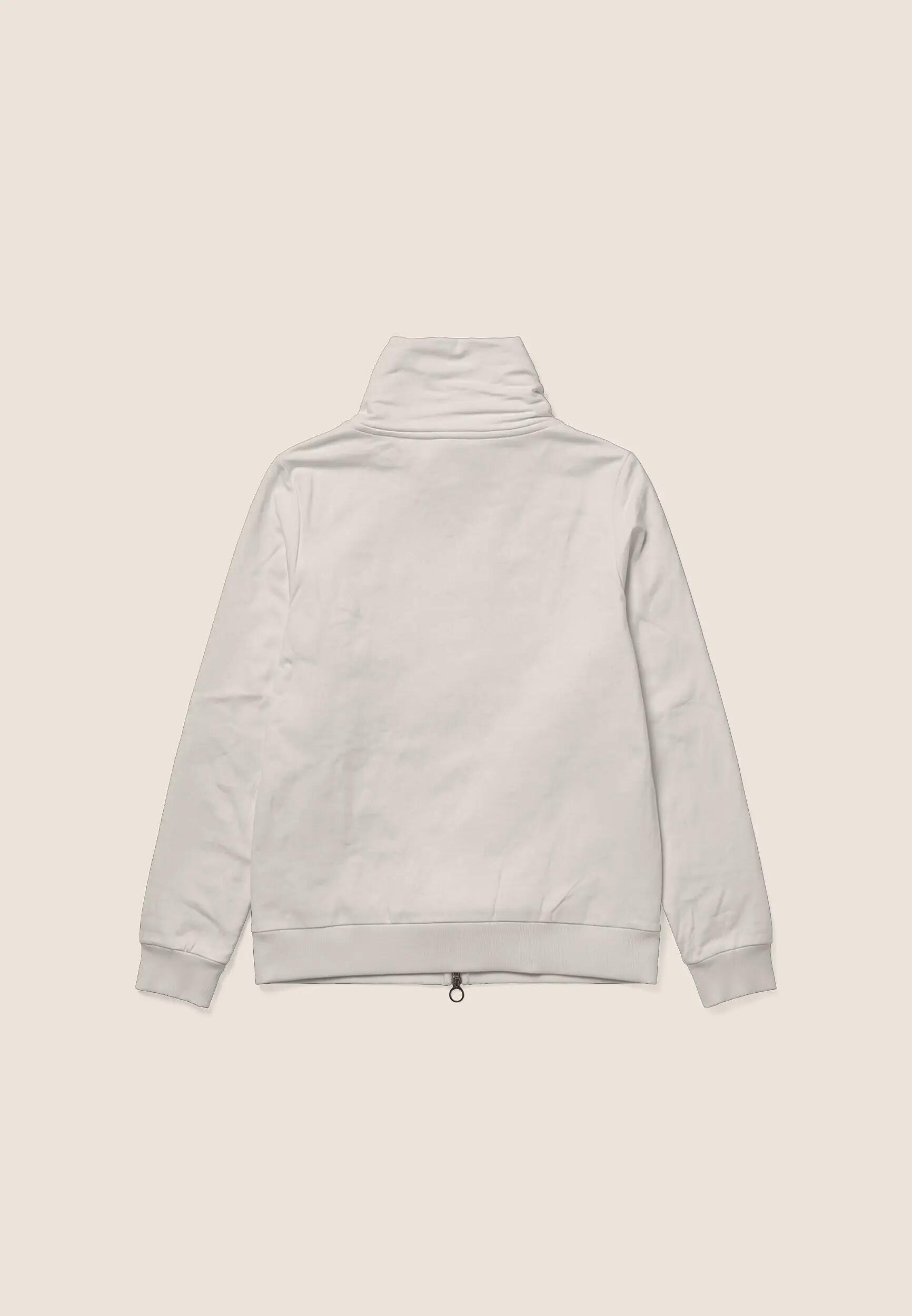 Sweat-shirt coupe classique pour femmes, avec fermeture zippée et col montant fr 2/3