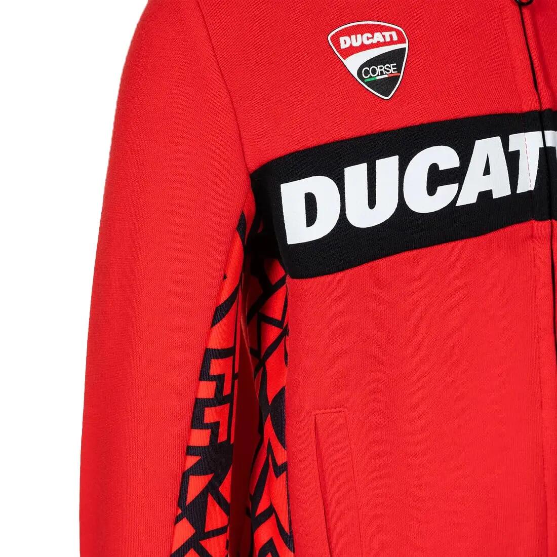 T-shirt VR46 Pecco Ducati Bagnaia DBKFL471707004 Kinderen Rood 4-5 jaar 3/4