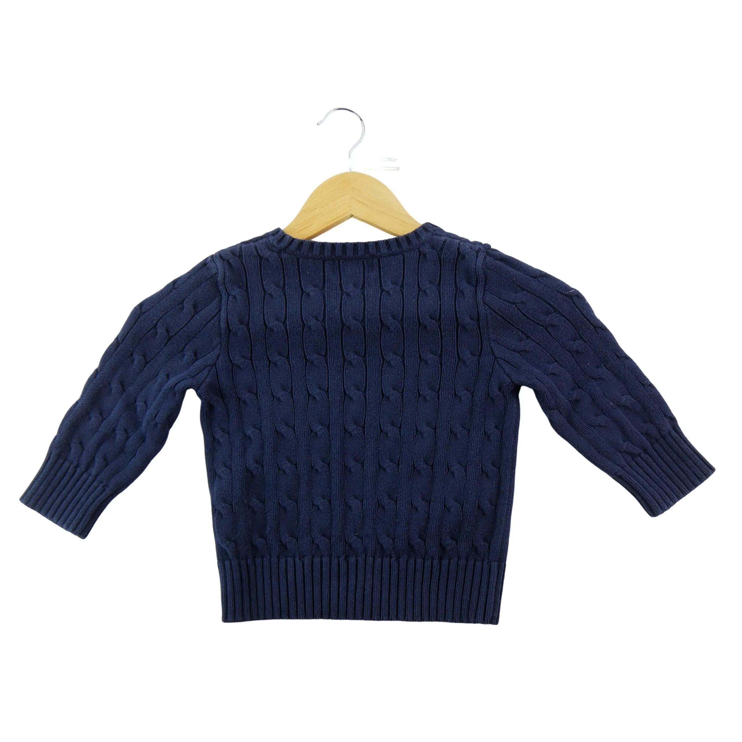 Tweedehands - Trui Jongen Kabelbreisel Ronde hals - Als nieuw 2/7