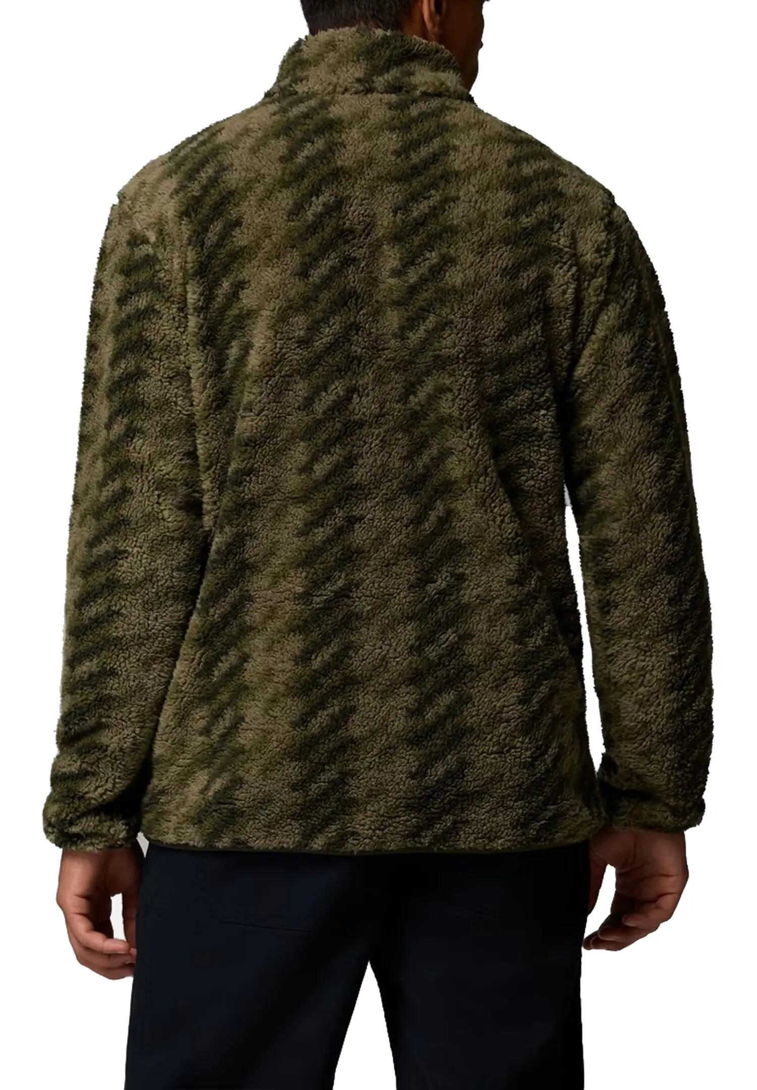 Columbia Rugged Ridge Sherpa ½ Zip Herren Fleecejacke Outdoor 2135471 grün 2/4