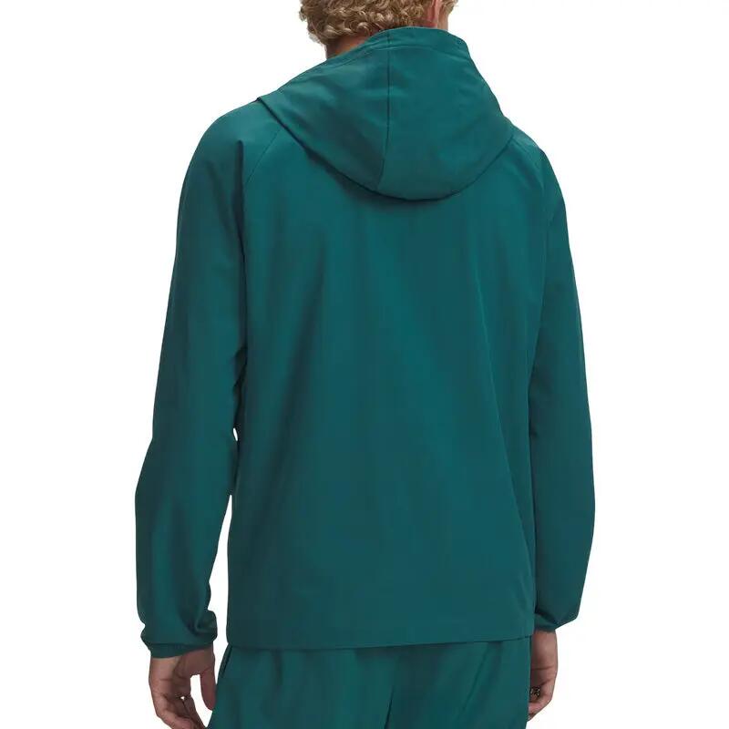 Veste de Pluie Verte Bleuté Homme Under Armour Ua Stretch 4/5