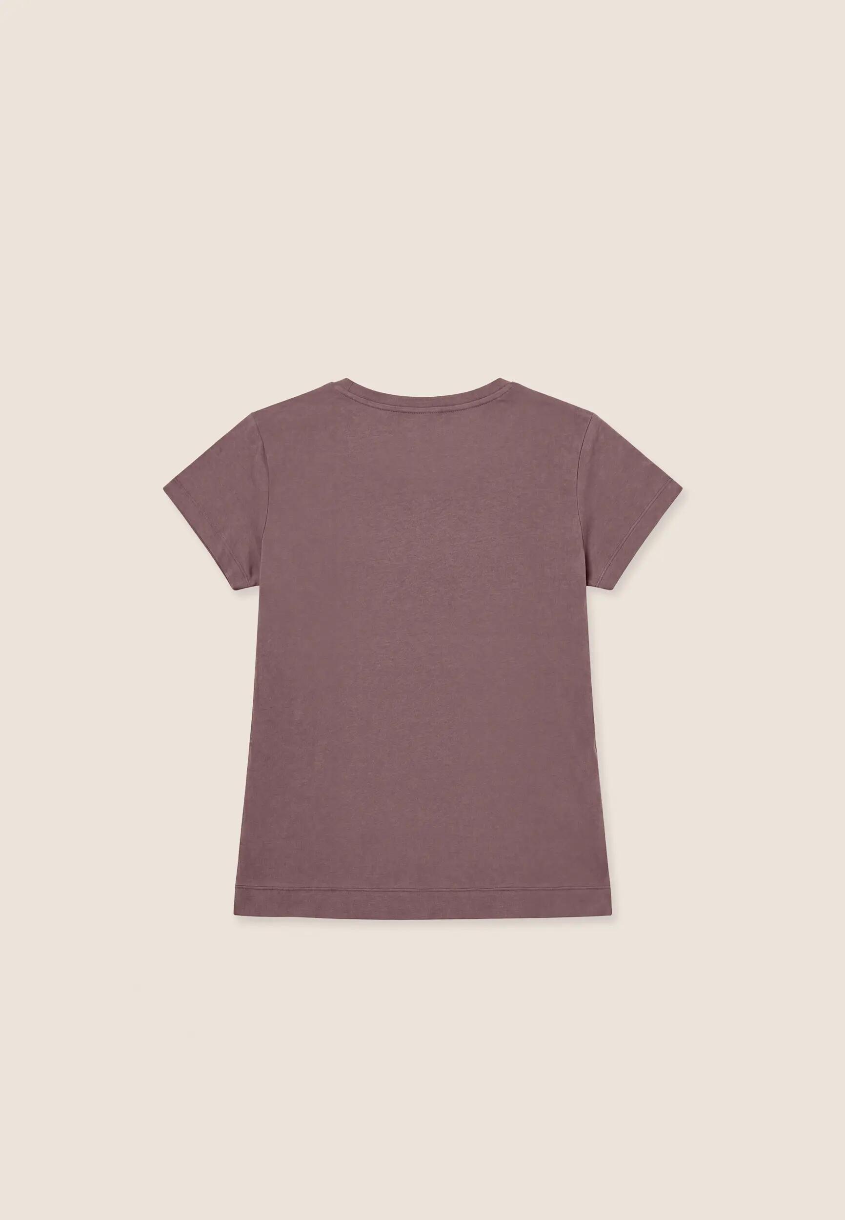 T-shirt classique pour femmes avec logo imprimé doré et clous 2/3