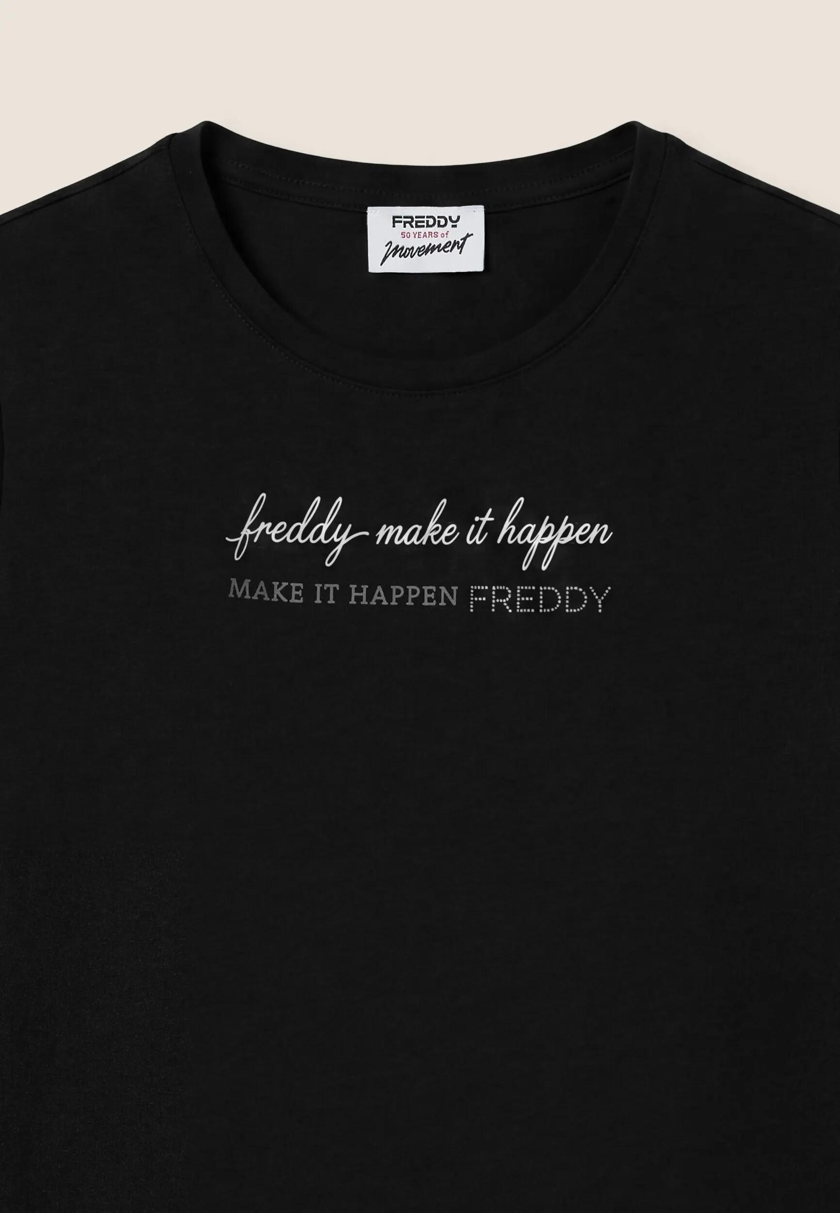 Camiseta de manga corta «Make it Happen» con cuentas 3/3