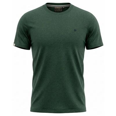 Heren o-hals shirt essential logo embleem groen