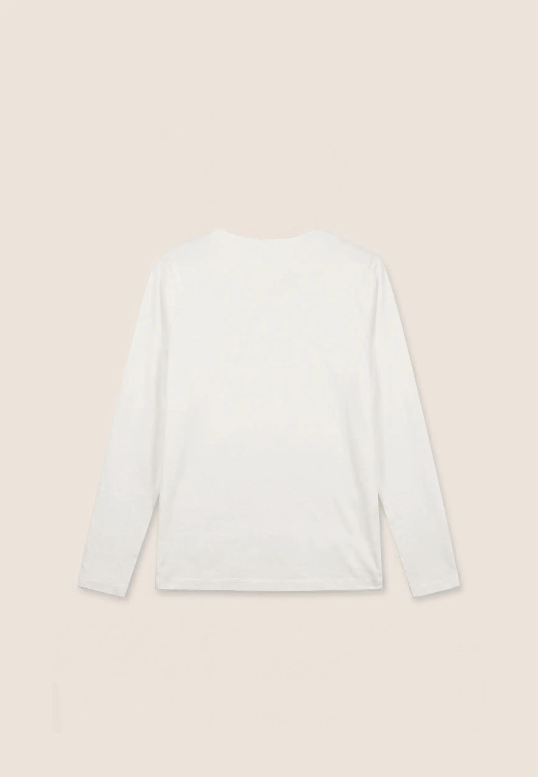 T-shirt à manches longues avec logo en perles 2/3