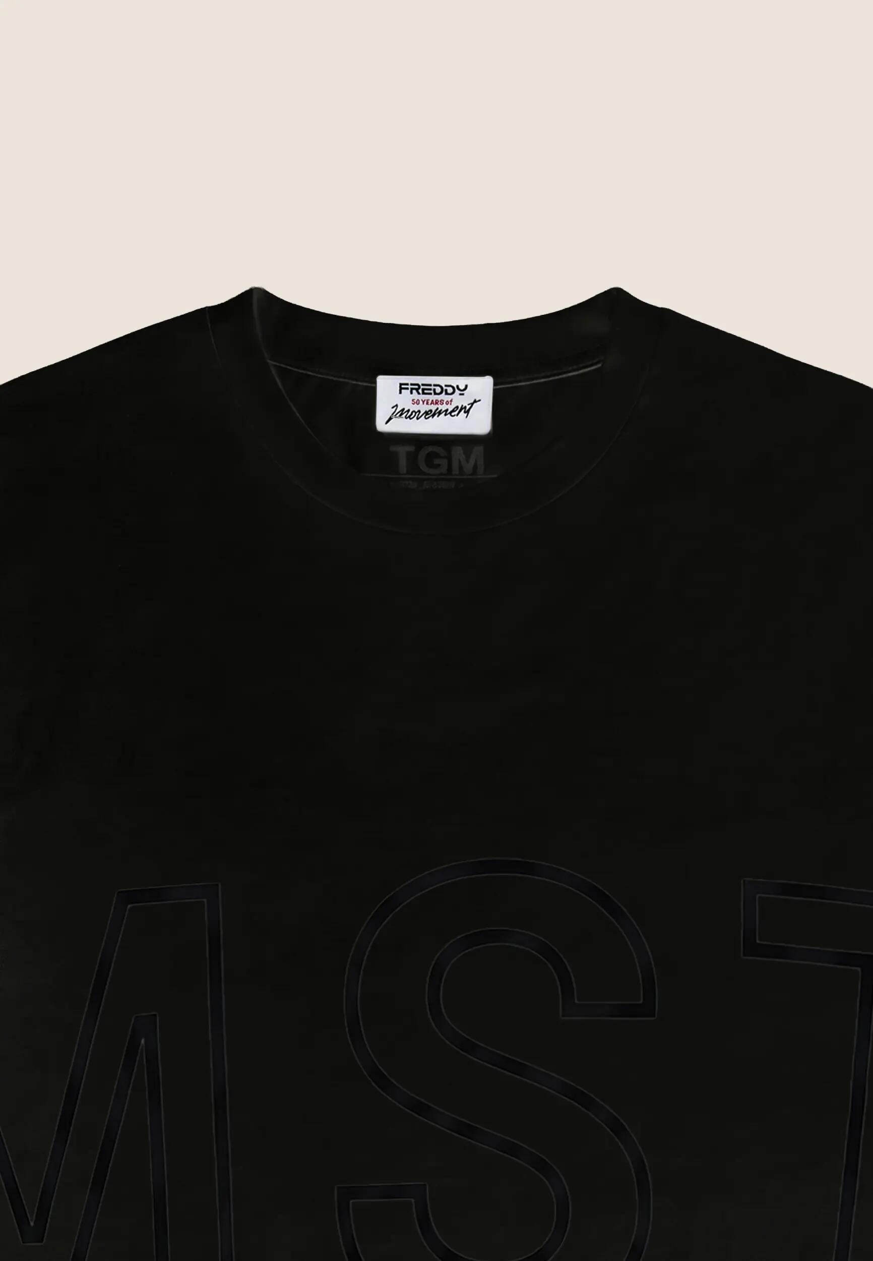 T-shirt court pour femmes coupe confort avec grand imprimé 3/3
