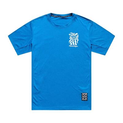 Mtb-shirt skyline ride met korte mouwen - uitverkocht - geel