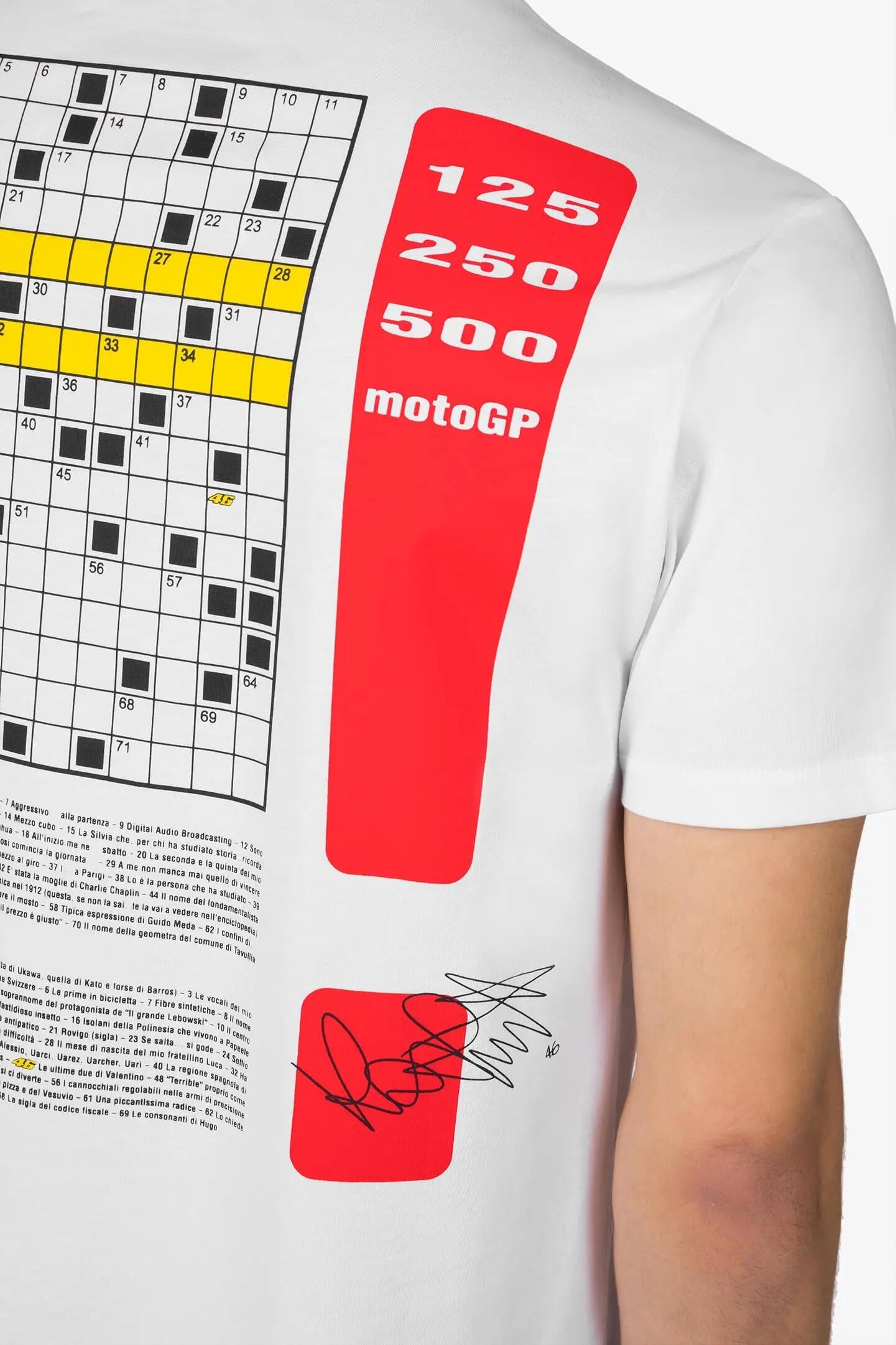 T-shirt VR46 Unlimited Collection 2002 WORLD TITLE Heren Oranje XS 5/6